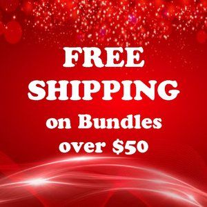 FREE SHIPPING on Bundles over $50